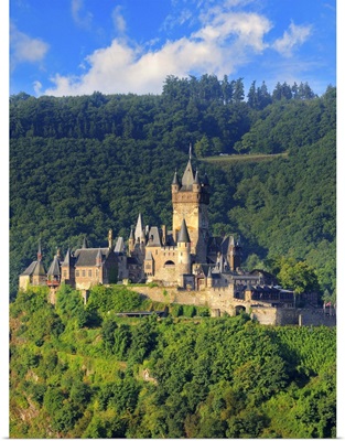 Germany, Moselle Valley, Cochem, Cochem Imperial Castle