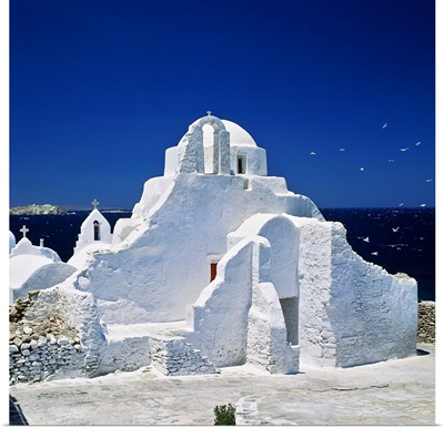 Greece, Aegean islands, Cyclades, Mykonos, Paraportiani church