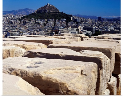 Greece, Athens, Cityscape from Acropolis