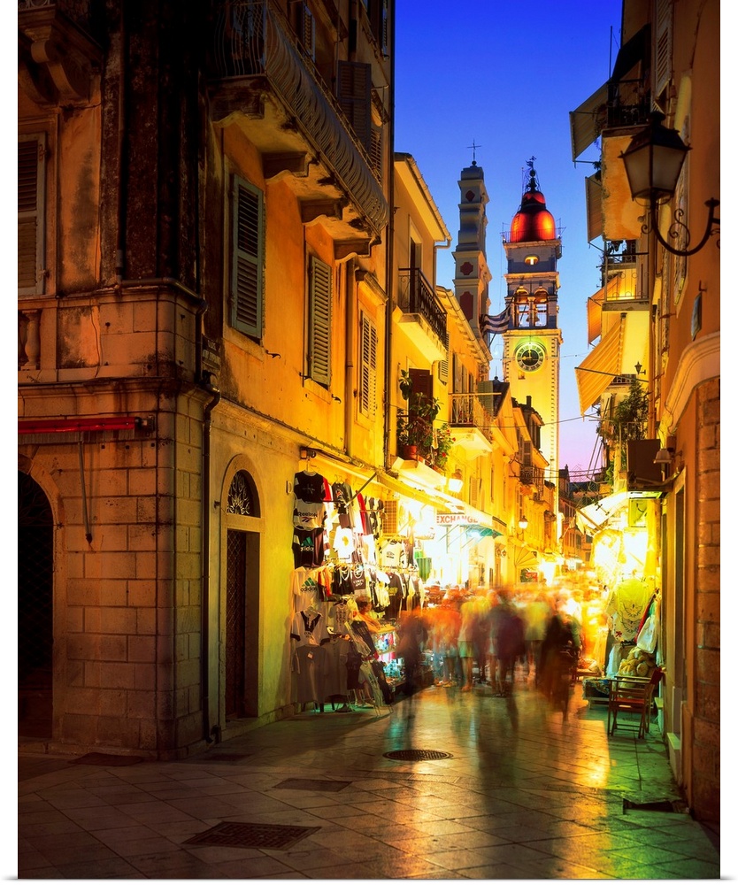 Greece, Corfu, The old town, the Church of Agios Spiridon