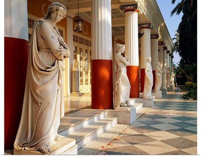 Greece, Corfu, The Villa of Achilleion, residence of Empress Elizabeth of Austria