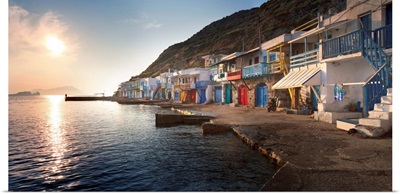 Greece, Cyclades, Milos island,Old Fishing Village of Klima fishermen village