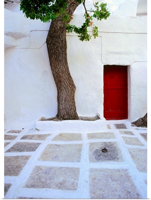 Greece, Cyclades, Serifos, Moni Taxiarchon Monastery