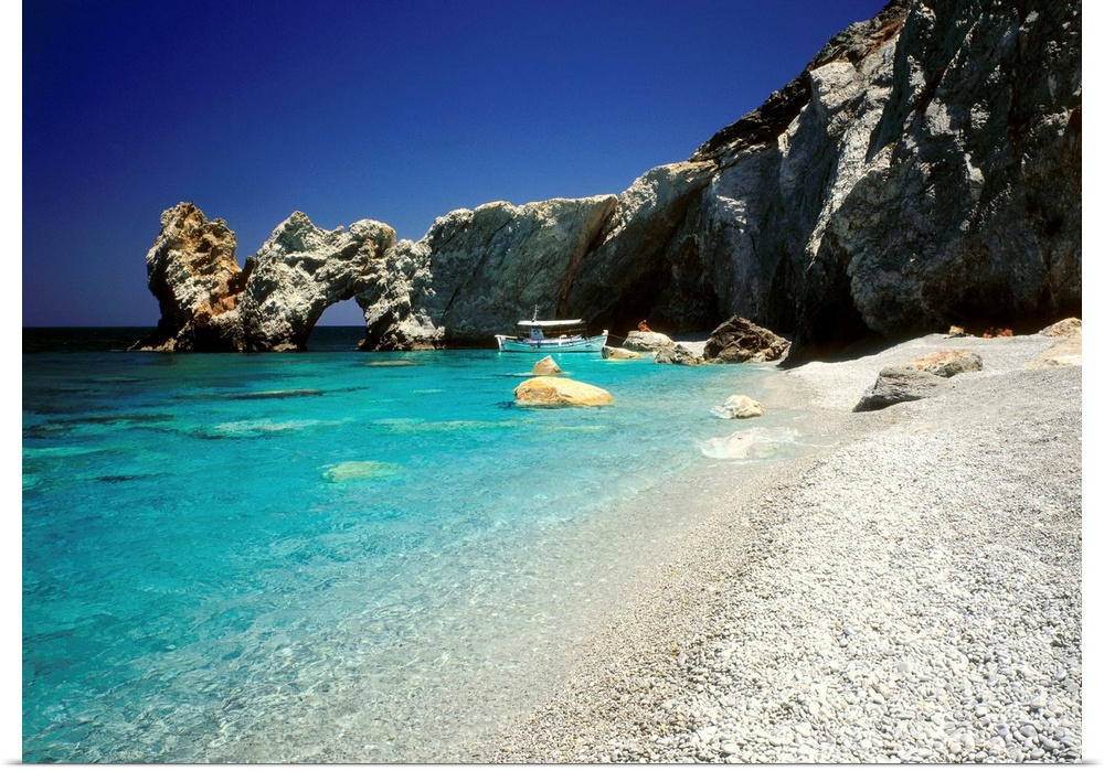 Greece, Sporades, Skiathos, Lalaria beach