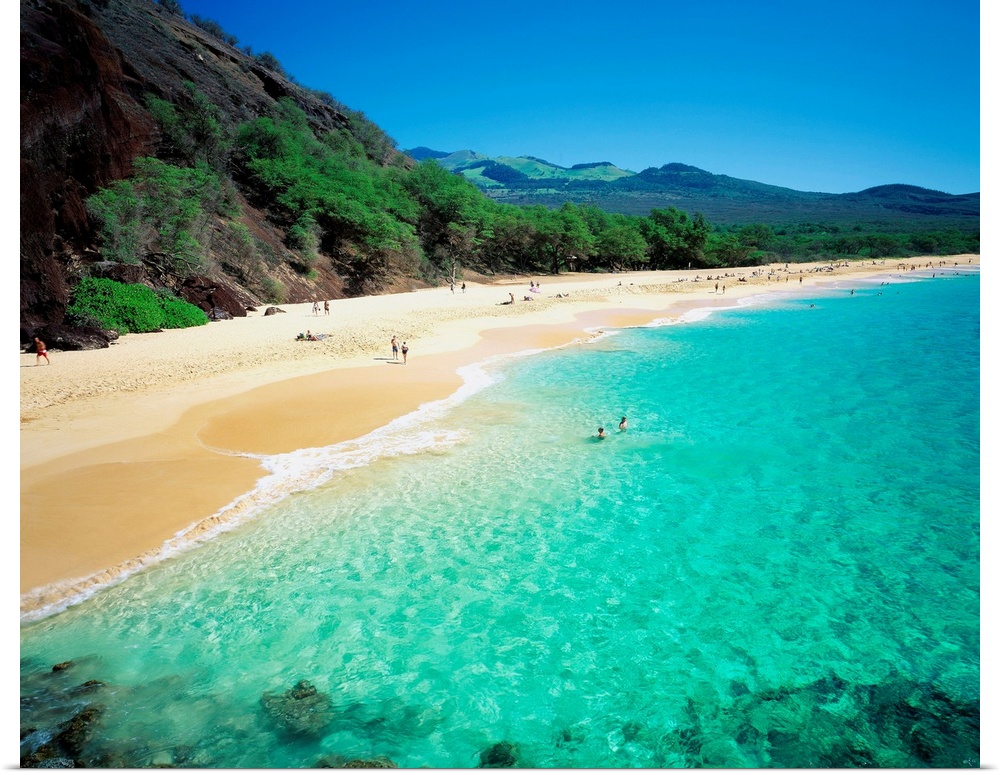 Hawaii, Maui island, Big Beach