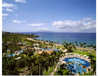 Hawaii, Tropics, Pacific ocean, Maui island, Grand Hyatt Wailea Resort