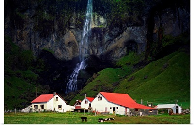 Iceland, North coast farmhouse
