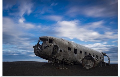 Iceland, South Iceland, DC-3 Plane Wreck