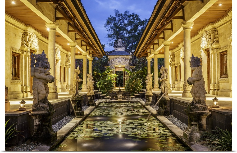 Indonesia, Bali, Five star luxury at the Matahari Hotel, one of Bali's finest.