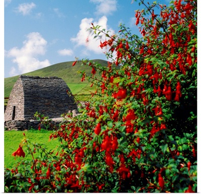 Ireland, County Kerry, an early Christian church