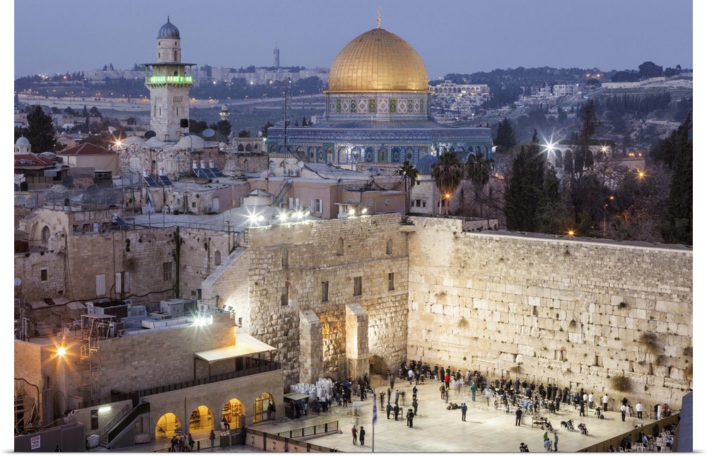 Israel, Jerusalem, Western Wall, Wailing Wall.