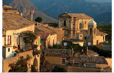 Italy, Calabria, Gerace village