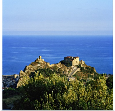 Italy, Calabria, Reggio Calabria district, Roccella Ionica, Middle Age castle