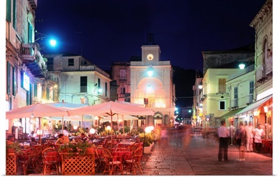 Italy, Calabria, Tropea, Old town, Torre dell'Orologio