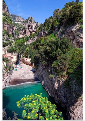 Italy, Campania, Amalfi Coast, Tyrrhenian coast, Peninsula of Sorrento, Furore