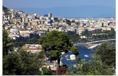 Italy, Campania, Napoli district, Naples, View from Posillipo