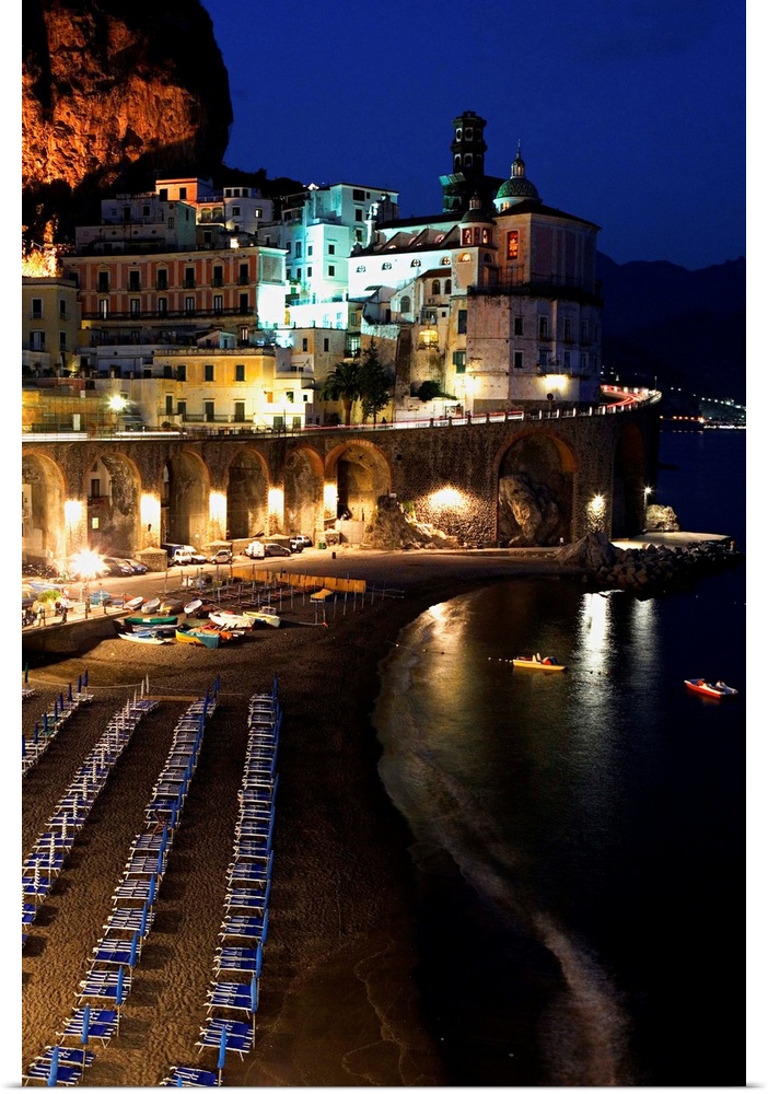 Italy, Italia, Campania, Peninsula of Sorrento, Amalfi Coast, Atrani town