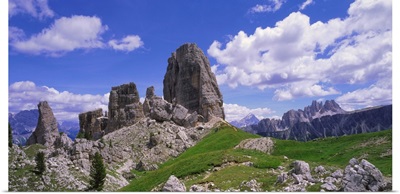 Italy, Dolomites, Cinque Torri