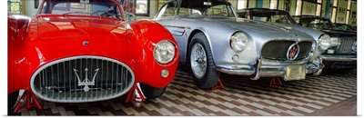 Italy, Emilia-Romagna, Modena, Umberto Panini Vintage Car and Motorcycle Museum