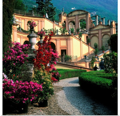 Italy, Lake Garda, Gargano, Villa Bettoni, park