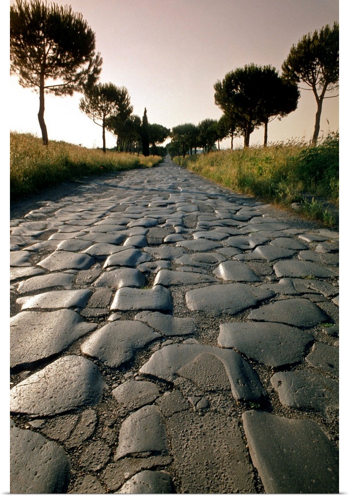 Italy, Latium, Rome, Via Appia, ancient roman street