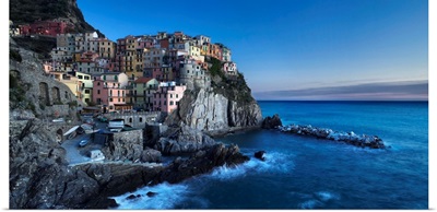 Italy, Liguria, Ligurian sea, Riviera di Levante, Cinque Terre, Manarola village