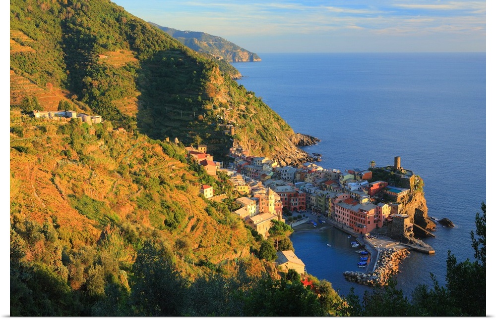 Italy, Liguria, Mediterranean area, Ligurian Riviera, Parco Nazionale delle Cinque Terre, La Spezia district, Riviera di L...