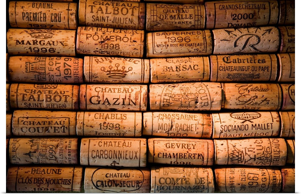 Italy, Italia, Lombardy, Lombardia, Milan, Milano, French wines corks