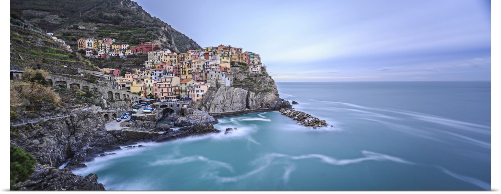 Italy, Liguria, La Spezia district, Riviera di Levante, Cinque Terre, Mediterranean sea, Ligurian sea, Ligurian Riviera, P...