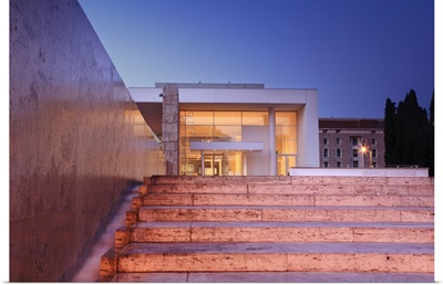 Italy, Rome, Ara Pacis, architect Richard Meier, Altar of Augustan Peace