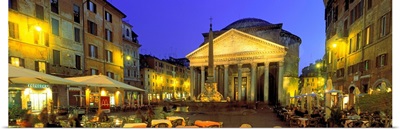 Italy, Rome, Pantheon, Piazza della Rotonda