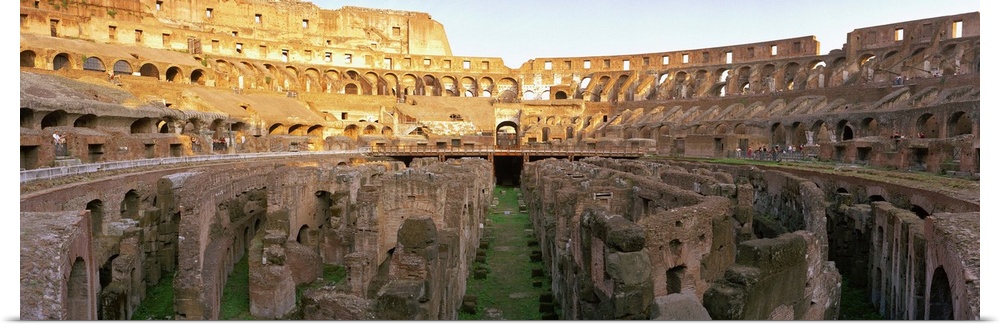 Italy, Latium, Rome, Roman Forum, Colosseum
