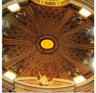 Italy, Rome, Sant'Andrea al Quirinale, cupola, (Bernini)
