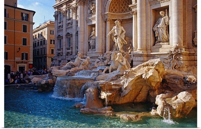 Italy, Rome, Trevi fountain