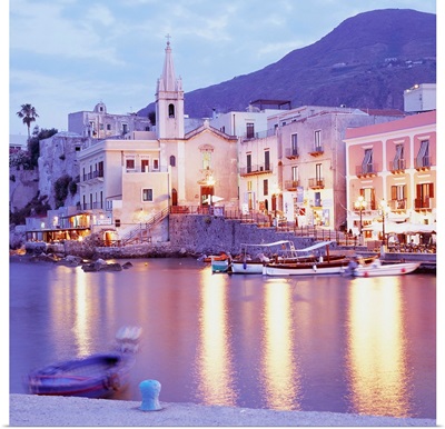 Italy, Sicily, Lipari island, old port