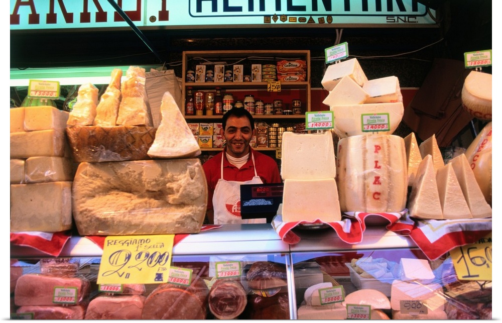 Italy, Sicily, Market in Palermo, Bellaro quarter