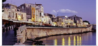 Italy, Sicily, Siracusa, Ortigia island, Lungomare Alfeo
