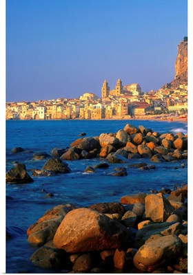 Italy, Sicily, View of Cefalu