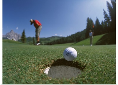 Italy, South Tyrol, Covara, golf-club
