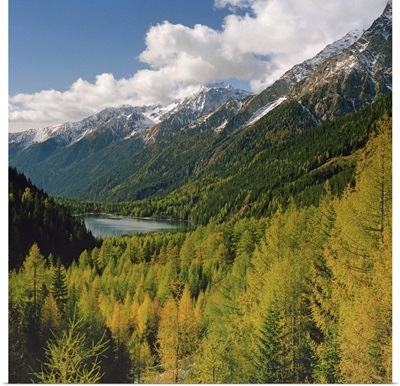 Italy, Trentino-Alto Adige, Dolomites, Pusteria Valley, Anterselva lake