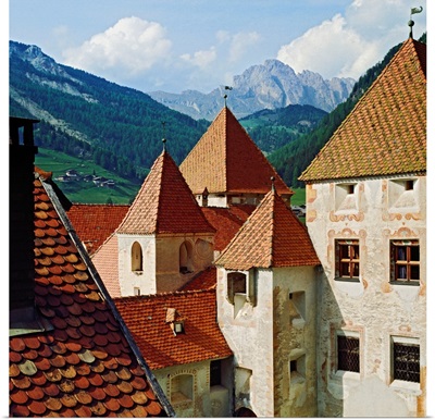Italy, Trentino-Alto Adige, South Tyrol, Alps, Dolomites, Castel Gardena