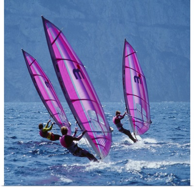 Italy, Trento, Garda Lake, Garda Lake, windsurf