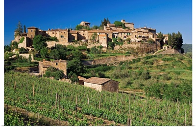 Italy, Tuscany, Chianti, Montefioralle, village near Greve in Chianti