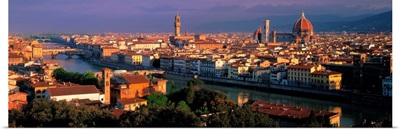 Italy, Tuscany, Florence, Panoramic view
