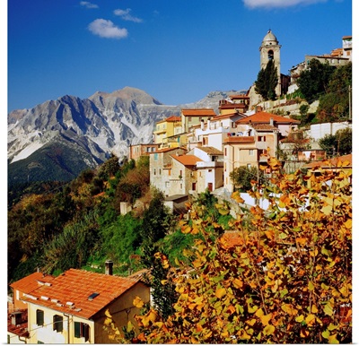 Italy, Tuscany, Fontia, village near Carrara
