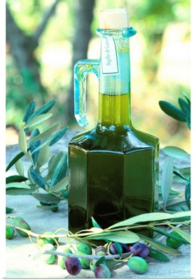 Italy, Tuscany, Olive oil