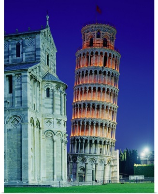 Italy, Tuscany, Pisa, Piazza dei Miracoli, Duomo and the leaning tower