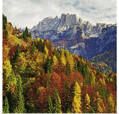 Italy, Veneto, Alps, Belluno district, Alto Agordino, Civetta mountain