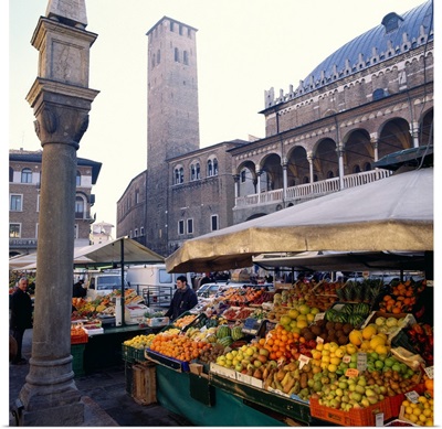 Italy, Veneto, Padova, Piazza della Frutta