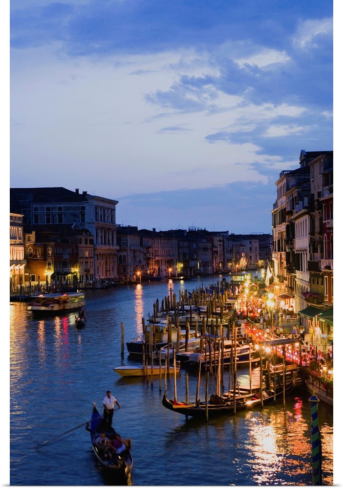 Italy, Veneto, Venetian Lagoon, Adriatic Coast, Venice, Venezia, Grand Canal